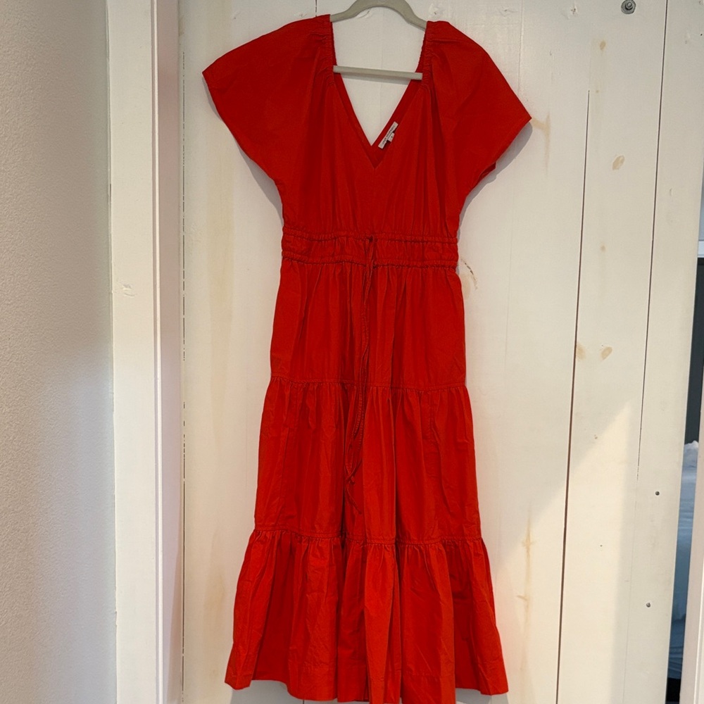 Cotton Free Assembly tiered maxi dress